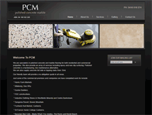 Tablet Screenshot of polishedconcretemarble.com.au